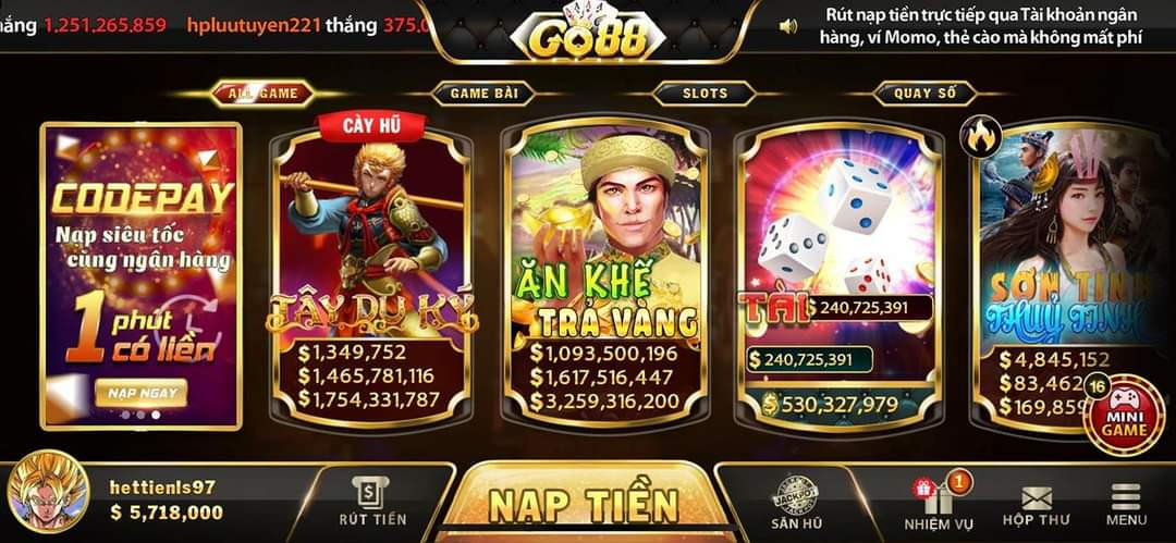 Chơi casino online go88