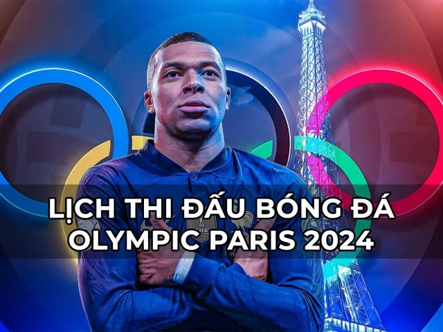 Lịch thi đấu bóng đá nam Olympic 2024